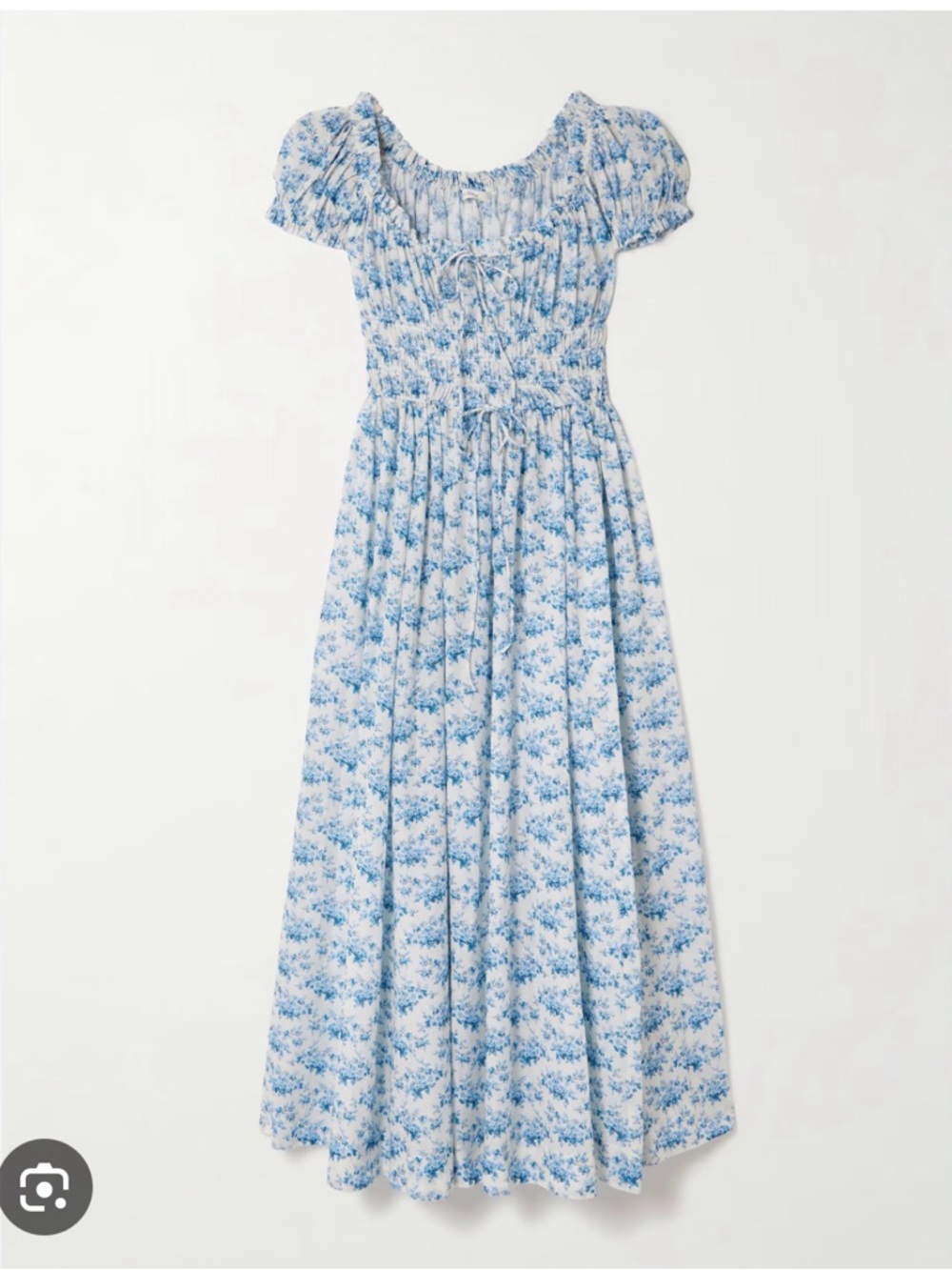 ISO Doen Ashlynn dress in this blue floral sz S